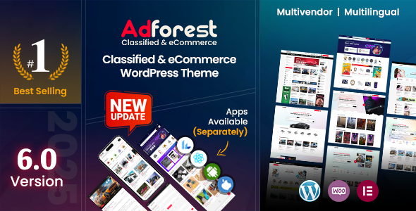 AdForest – Classified Ads WordPress Theme