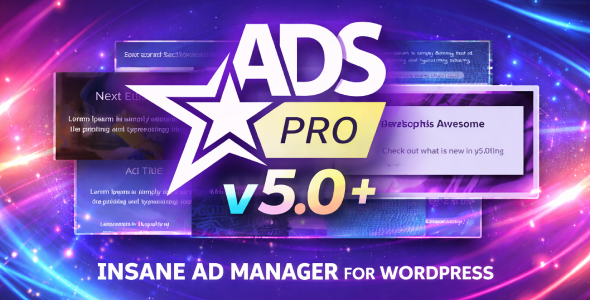 Ads Pro Plugin – Multi-Purpose WordPress Advertising Manager