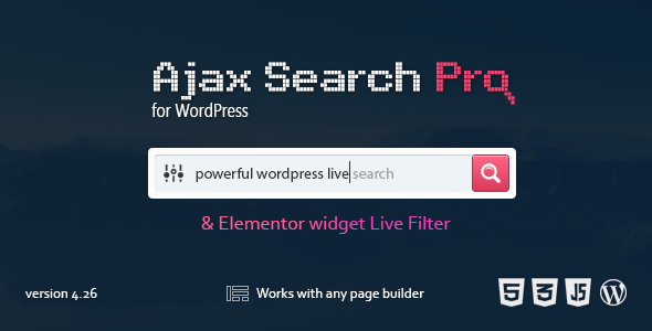 Ajax Search Pro – Live WordPress Search & Filter Plugin