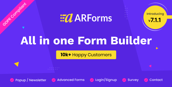 ARForms: WordPress Form Builder Plugin
