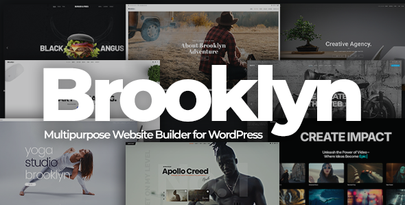 Brooklyn – Creative Multipurpose Responsive WordPress Theme