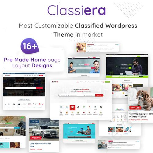 Classiera – Classified Ads WordPress Theme