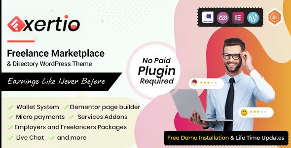 Exertio – Freelance Marketplace