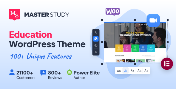  Masterstudy Education – LMS WordPress Theme