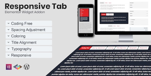 Responsive Tab Elementor Addon