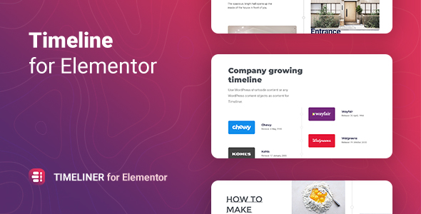 Timeline for Elementor