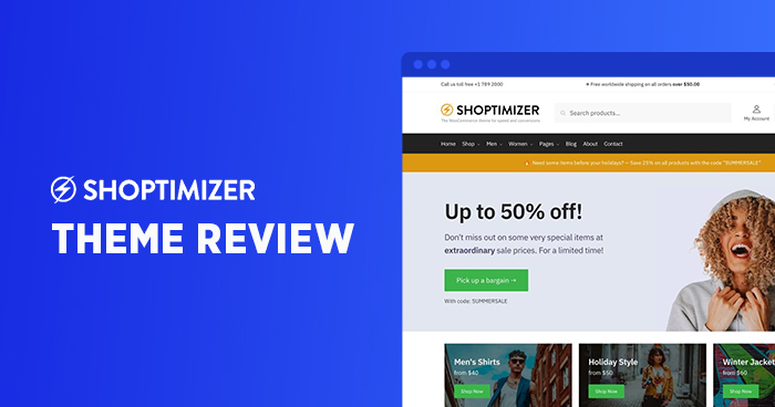 Shoptimizer – Fastest WooCommerce WordPress