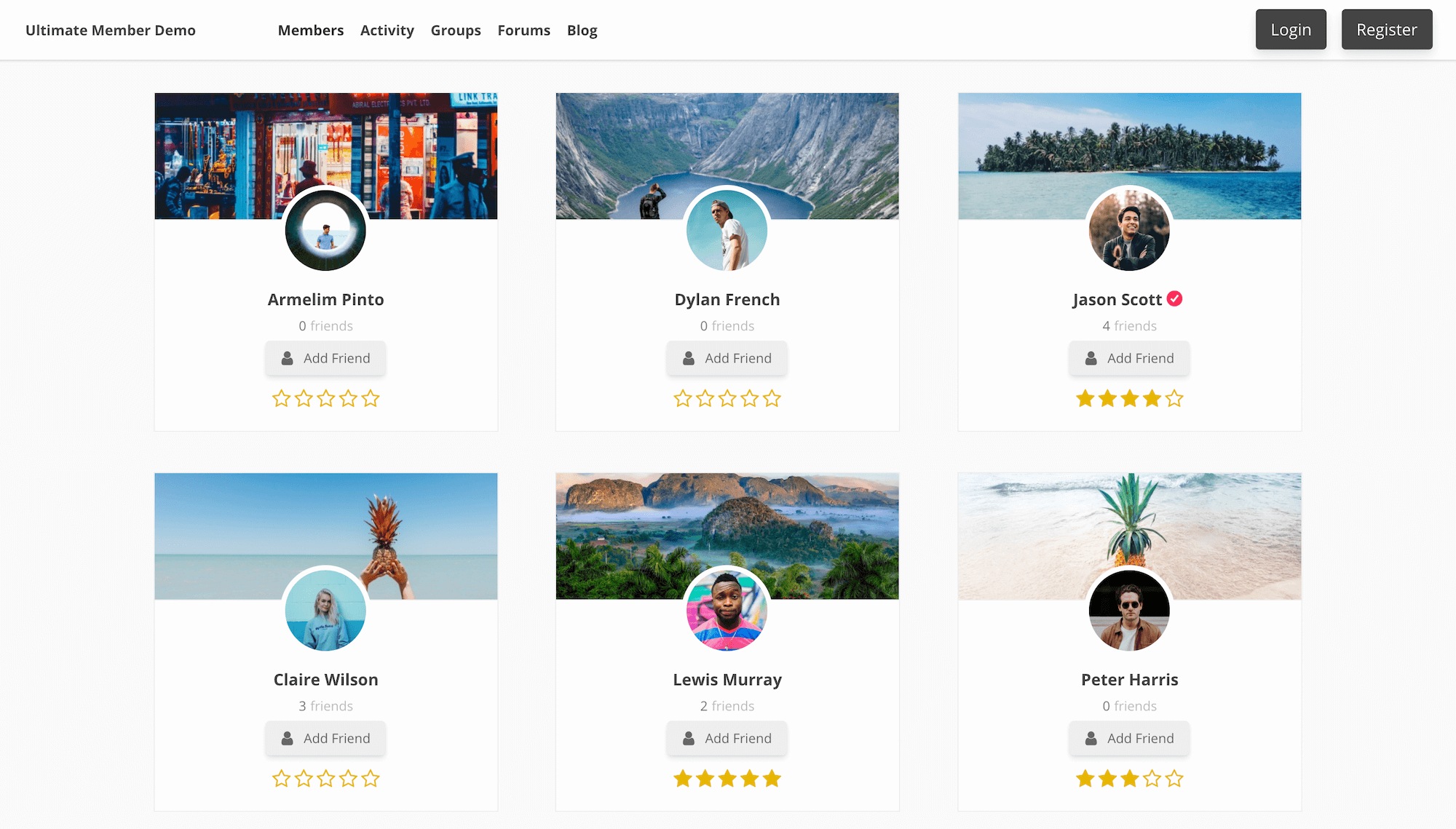 Ultimate Member WordPress Plugin - Download GPL Version Preview