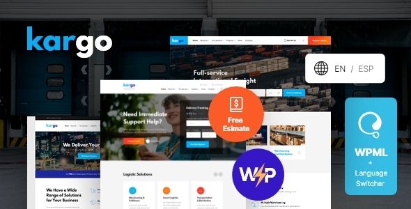 Kargo - Logistics & Delivery WordPress Plugin