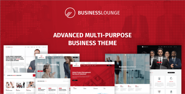Business Lounge Multi Purpose Consulting Finance Theme - Download GPL Version Preview