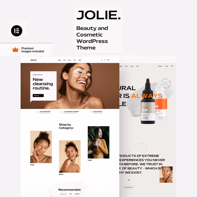Jolie Beauty Ecommerce WordPress Theme - Download GPL Version