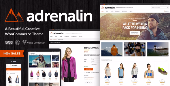 Adrenalin - Multi-Purpose WooCommerce