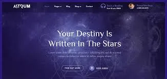 Astrum - Horoscope Astrology & Esoteric Magic Elementor Template Kit