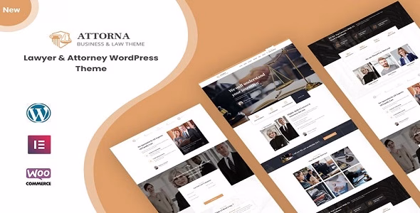Attorna Law, Lawyer, and Attorney WordPress