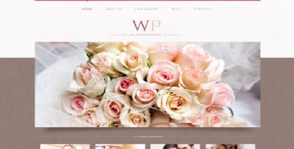 Belle Fleur Wedding Landing Elementor WordPress Theme