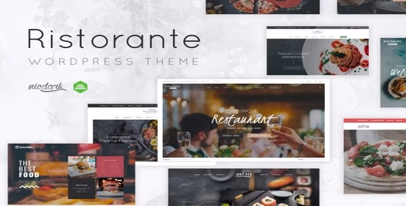 Black Ash Dark Restaurant WordPress Theme