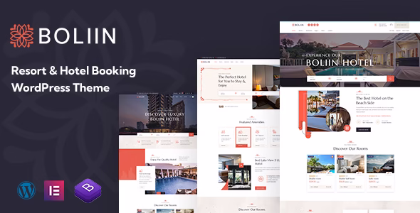Boliin Resort & Hotel Booking WordPress