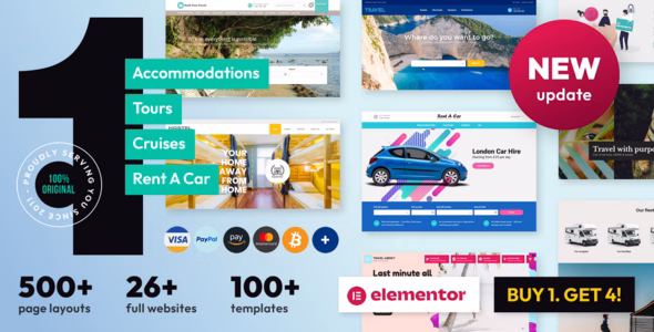 Book Your Travel – Online Booking WordPress