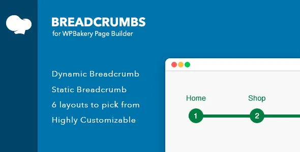 Breadcrumbs for Visual Composer