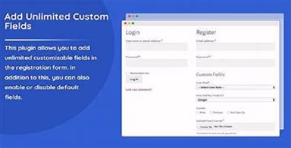 Custom User Registration Fields for WooCommerce