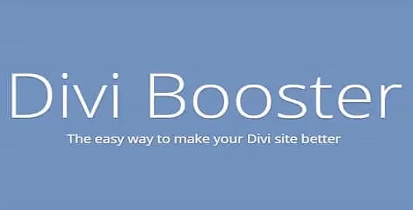 Divi Booster WordPress