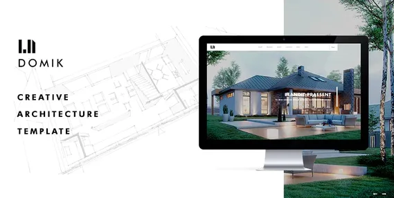 Domik - Responsive Architecture WordPress Theme