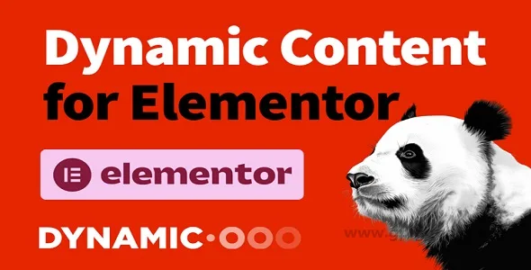 Dynamic Content for Elementor