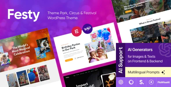 Festy - WordPress Theme