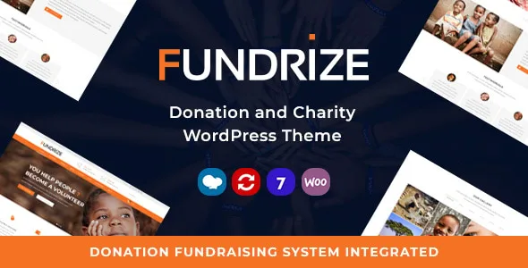 Fundrize Responsive Donation Charity WordPress