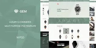 Gem — Luxury eCommerce Responsive WordPress Theme