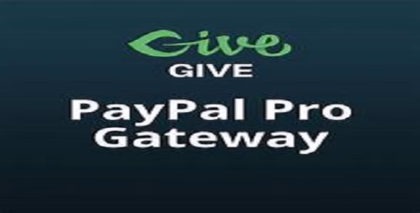 Give Paypal Pro Gateway