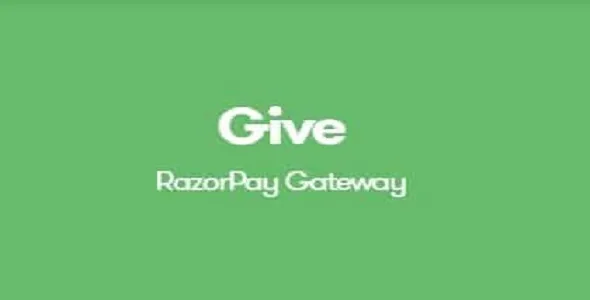Give Razorpay Gateway