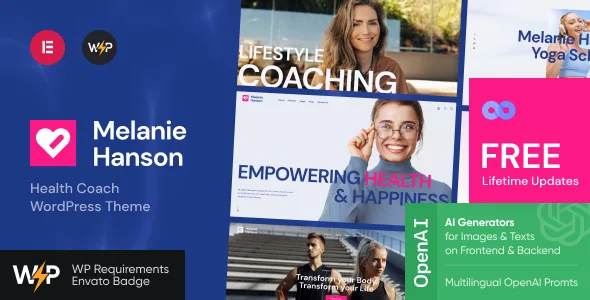 Health Coach Blog & Lifestyle Magazine WordPress Theme