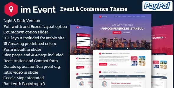 im Event - Event And Conference WordPress Theme