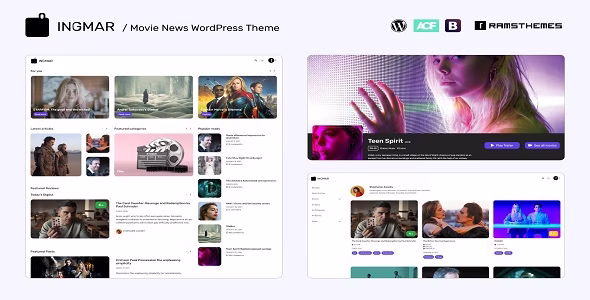 INGMAR Movie News, Reviews, Blog and Database WordPress Theme