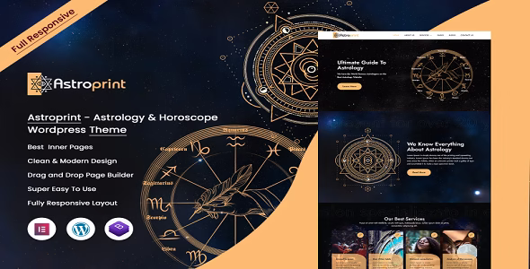 Jyotish Horoscope and Astrology WordPress Theme
