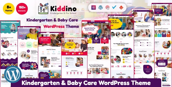 Kiddino Kids & Kindergarten WordPress