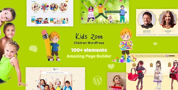 Kids Zone Children And Kids WordPress