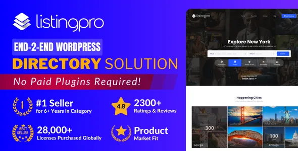 Listing Pro – WordPress Directory
