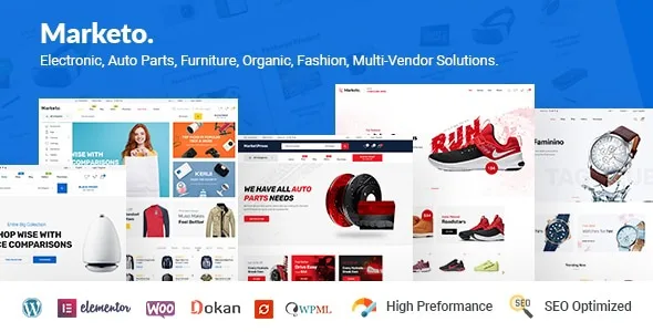 Marketo – eCommerce & Multivendor Marketplace Woocommerce WordPress