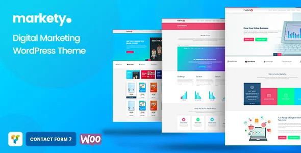 Markety SEO Digital Marketing WordPress Theme