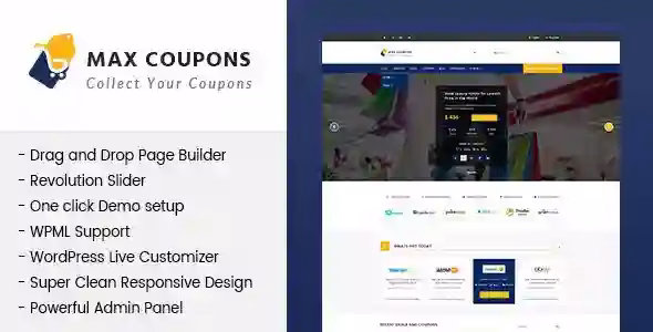 Max Coupons Couponry Deals WordPress
