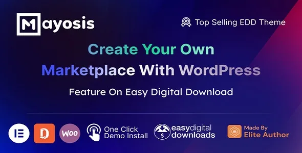 Mayosis Digital Marketplace WordPress