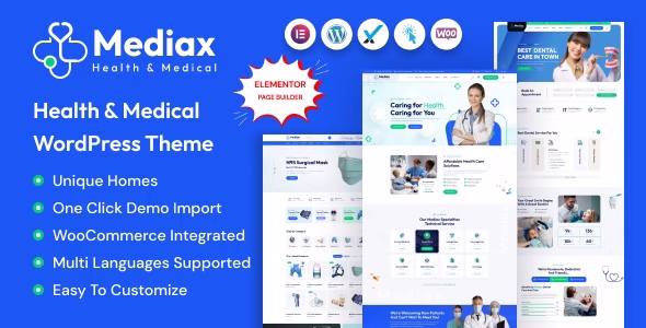 Mediax Health & Medical WordPress