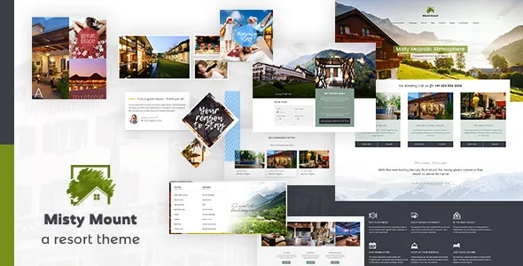 Mount Resort & Hotel WordPress Theme