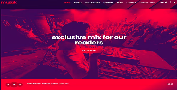 MUZAK Music News, Reviews, Blog and Database WordPress