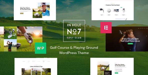 N7 - Golf Club & Course Sports & Events WordPress