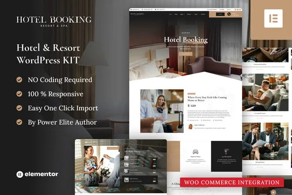 Nicdark Hotel Booking - Template Kit