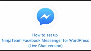 NinjaTeam Facebook Messenger for WordPress