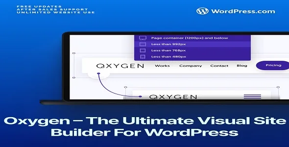 Oxygen – The Ultimate Visual Site Builder